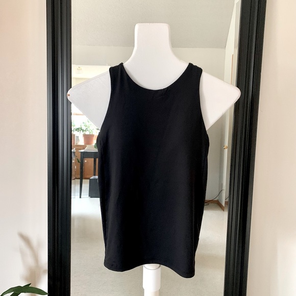 Athleta Black Ultimate Support 2-1 Tank Top - Picture 2 of 6